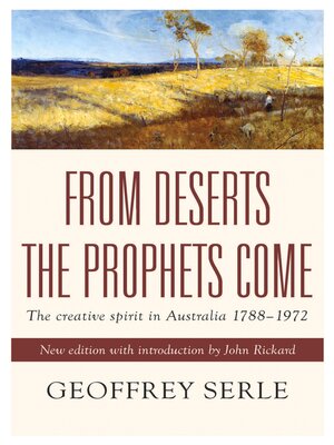 cover image of From Deserts the Prophets Come